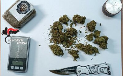 Pace del Mela. Pusher arrestato grazie al fiuto del cane antidroga