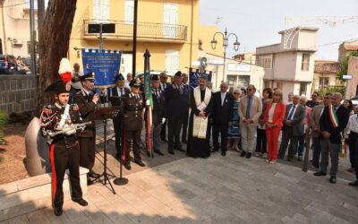 Commemorazione dell’85° anniversario della morte del Carabiniere Antonino Alessi, Medaglia d’Oro al Valor Militare alla Memoria