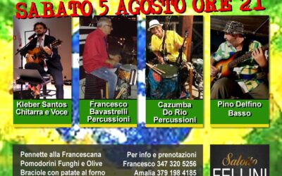 “Viva Brasil” porta a Messina artisti stranieri   