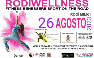 ‘Rodì wellness, fitness, benessere, sport on the Road’, sabato 26 agosto: il programma