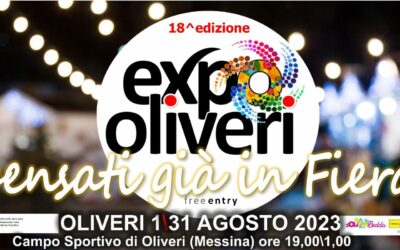 Grand opening ExpoOliveri 2023, via alla ‘Fiera dei Grandi numeri’ con oltre 120 espositori: apertura alle 19