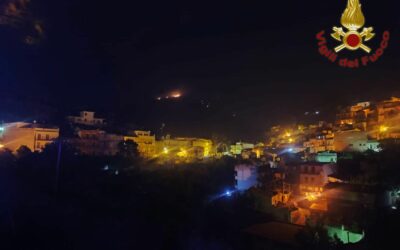 Barcellona PG. Vasto rogo nella notte all’Acquaficarra, salvati cavalli e pensione per cani