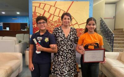 Brolo. Due alunni della Scuola Secondaria di Primo Grado “Foscolo” di Barcellona premiati al III° Concorso “Accendiamo i colori della legalità”