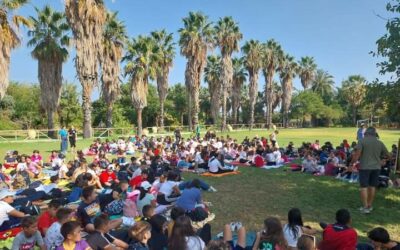 Milazzo. Gli alunni della scuola secondaria di 1° grado “Foscolo” di Barcellona al Parco Natura San Basilio 