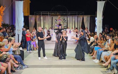 ‘Spose al Borgo’, premiata la fotografa di Michele Isgrò con la modella Giusy Centi