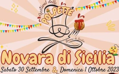 Novara di Sicilia. Il I° Festival delle Polpette sabato 30 settembre e domenica 1 ottobre