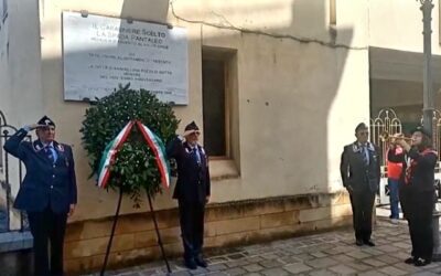 Barcellona PG. Commemorato il Carabiniere Pantaleo Mario La Spada nel 38° anniversario della sua barbara uccisione
