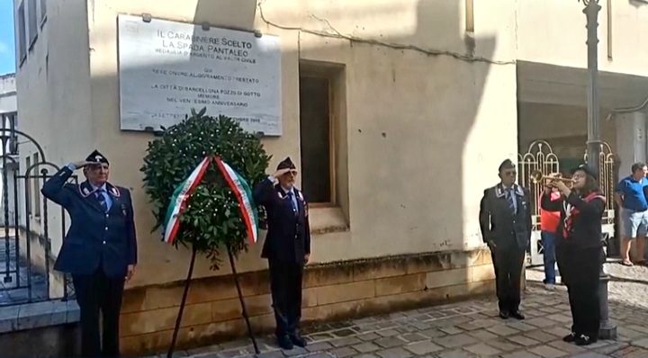 Barcellona PG. Commemorato il Carabiniere Pantaleo Mario La Spada nel 38° anniversario della sua barbara uccisione