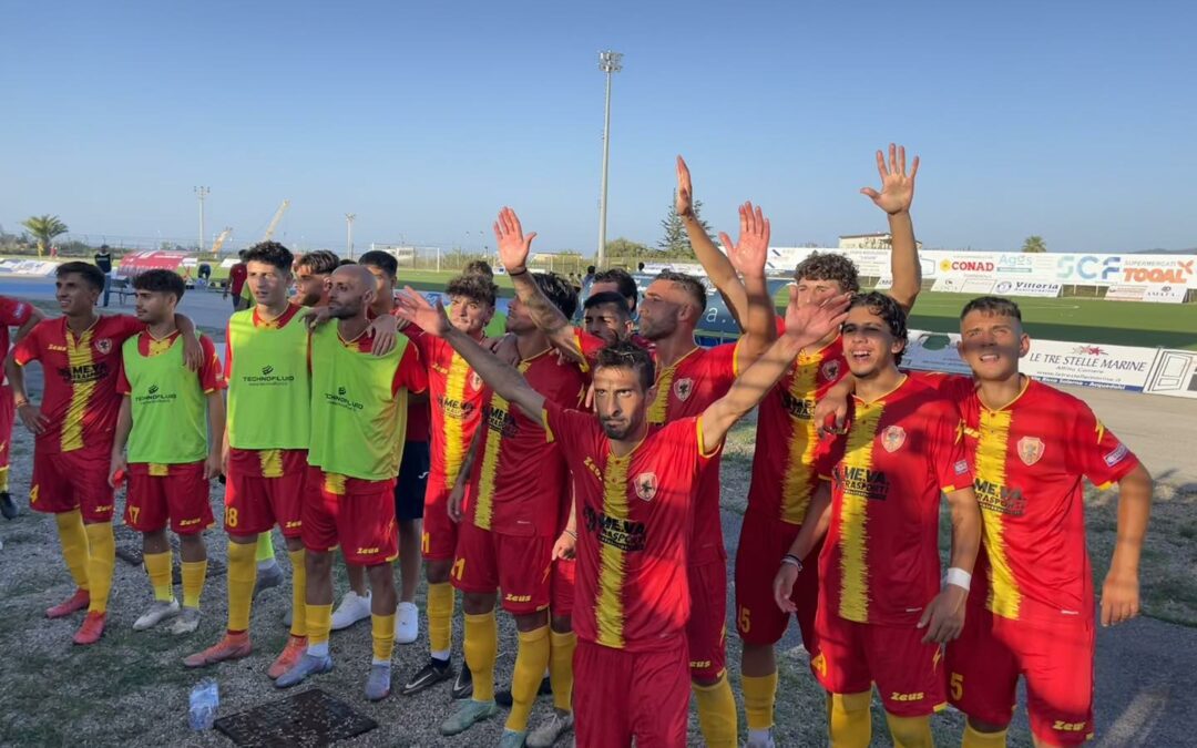 Calcio – Serie D. Vittoria di cuore, la Nuova Igea Virtus affonda il Sant’Agata al ‘Fresina’: Isgrò – Longo bis