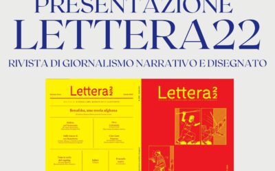 Barcellona PG. Presentazione di Lettera22, rivista di giornalismo narrativo e disegnato