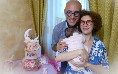 Barcellona PG. Fiocco Rosa per gli Atmosfera Blu, è nata Alice Santamaria. La gioia e i ringraziamenti dei genitori Anna e Giuseppe 