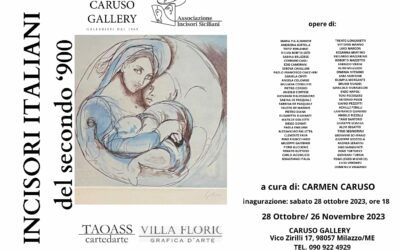 Milazzo. Al via la mostra “Incisori Italiani del secondo ‘900 alla Caruso Gallery
