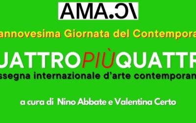 XIX^ Giornata del Contemporaneo al Museo Epicentro: QUATTROpiùQUATTRO a cura di Nino Abbate e Valentina Certo
