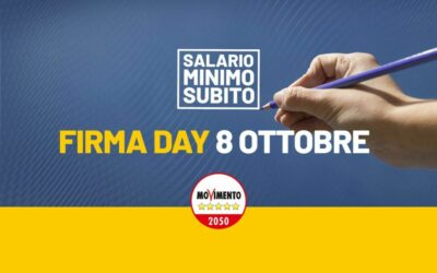 A Messina e Milazzo il MoVimento 5 Stelle organizza domenica 8 ottobre il FirmaDay! per il salario minimo