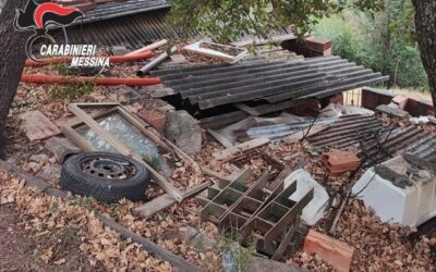 Falcone. Scovata discarica abusiva in elicottero dei Carabinieri, denunciato 41enne
