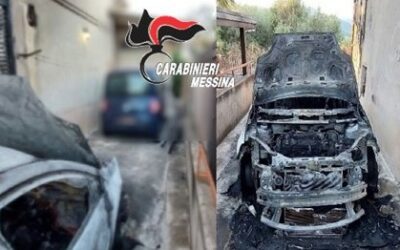 Patti. Viola domicilio appiccando fuoco ad auto, 63enne arrestato