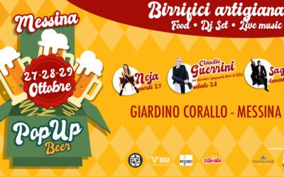 A Messina la rassegna “Pop Up Beer” tre giorni tra birra e musica dal vivo al “Giardino Corallo”