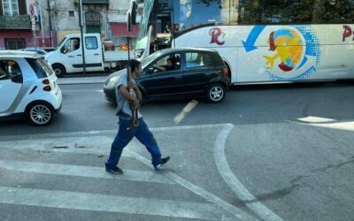 Fermato l’uomo che girava con fucile, l’arma era giocattolo