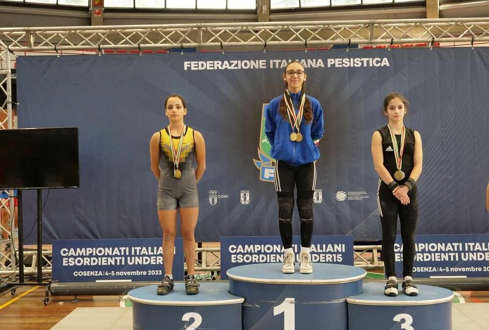 Milazzo. Ginevra Lazzaro campionessa italiana di Pesistica, plauso dell’Amministrazione