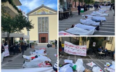 Capo d’Orlando. Due Flash mob del “Collettivo Pro Gaza” il 12 e il 26 novembre