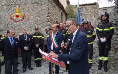 Montalbano Elicona. Cerimonia di intitolazione “Via Angelo Casella medaglia d’oro al valor civile”