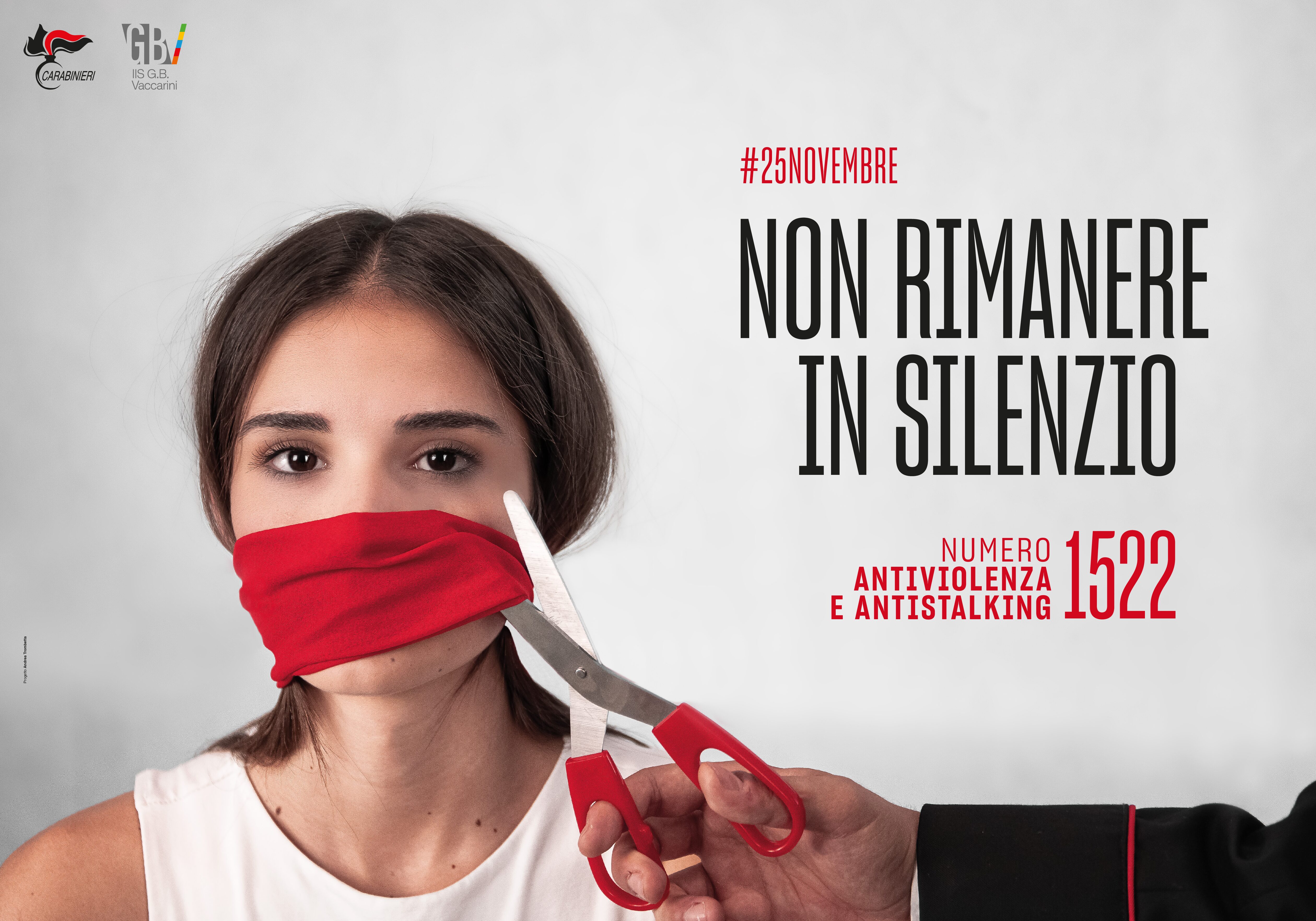 L’Arma dei Carabinieri Contro la violenza sulle donne, via a campagna di sensibilizzazione: “Non rimanere in silenzio”