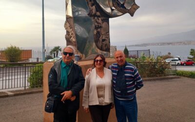 Il “Molior” disinstallato a Capo Taormina 