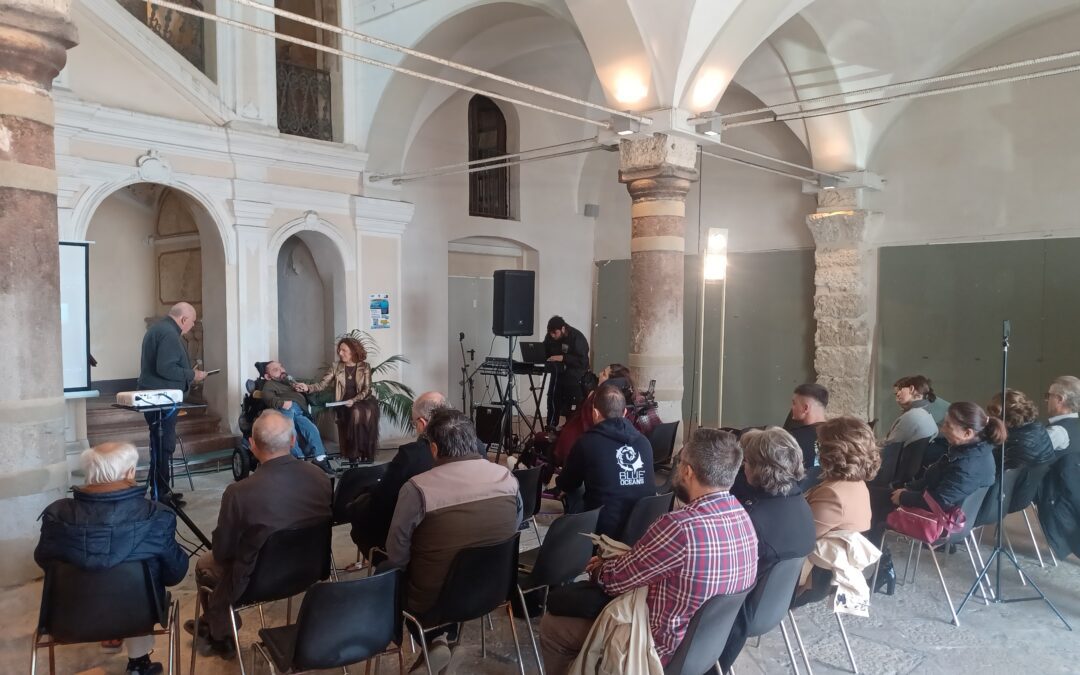 Milazzo. L’ “Aria sotto il mare” di Gianluca Pellegrino “emoziona” Palazzo D’Amico 