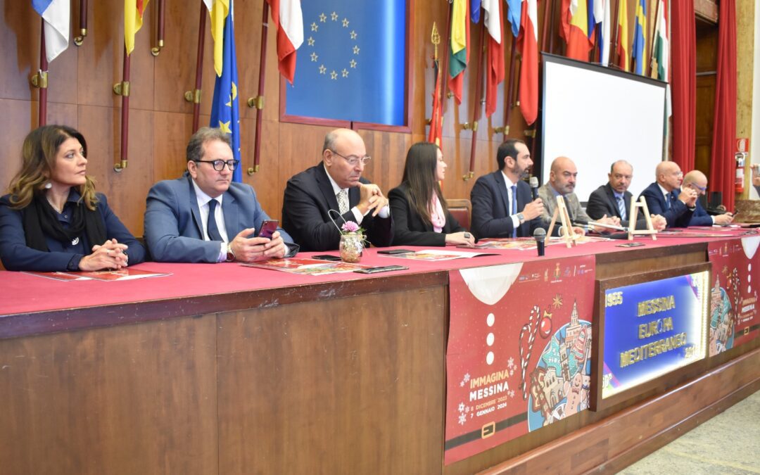Presentato a palazzo Zanca “Immagina Messina” il cartellone del Natale 2023