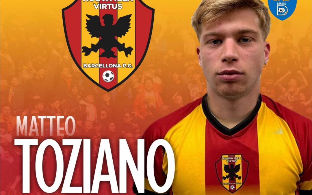 Calcio. Nuova Igea Virtus, arriva il mediano Matteo Toziano, ceduto Nunez al Casarano