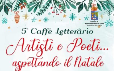 Barcellona PG. Il 5° Caffè Letterario “Artisti e Poeti… aspettando il Natale” alla Biblioteca Comunale “Nannino Di Giovanni”
