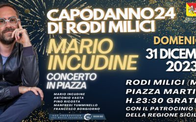 Rodì Milici. Via ai festeggiamenti natalizi: Gran Capodanno in piazza con Mario Incudine
