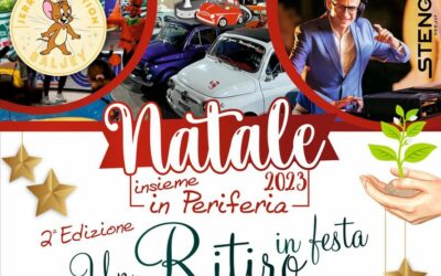 “Natale Insieme in Periferia”. Seconda edizione di “Ritiro in festa”: mostre, stand, eventi, laboratori, animazione e musica