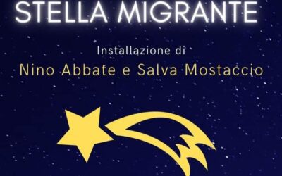 Barcellona PG. L’installazione “Stella Migrante” di Nino Abbate e Salva  Mostaccio insieme a Nuovi Presepi allo Studio d’Arte Epicentro