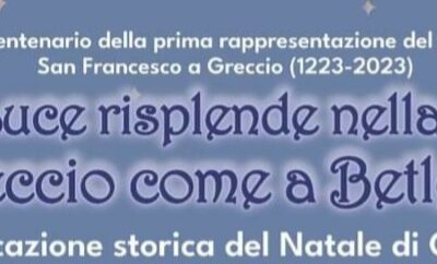 Barcellona PG. Il Presepe Vivente “Rievocazione Storica del Natale di Greccio” nel Convento di Sant’Antonino