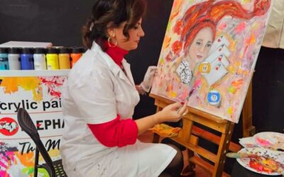 Messina. La pittrice Silvana De Leo dona il suo dipinto “Azzardo” in evento dedicato al giovane Morgan 