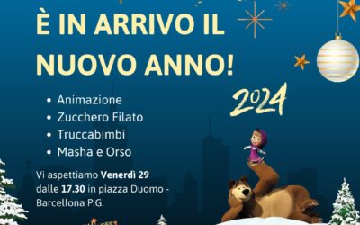 Barcellona PG. In Piazza “E’ in arrivo il nuovo anno”: animazione tra giochi, musica e allegria