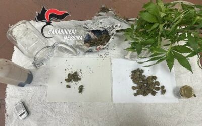 Messina. In esecuzione di cattura: pusher con droga in casa, arrestato 41enne