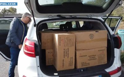 ‘Beccato’ in Autostrada con oltre 200 kg di fuochi di artificio illegali: 34enne denunciato