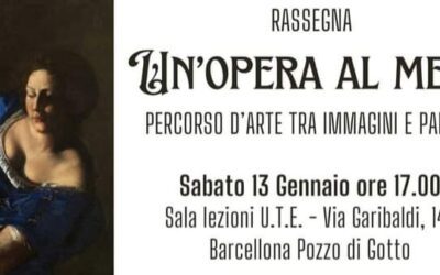 Barcellona PG. Al via la rassegna “Un’opera al mese con la Fidapa”: Artemisia Gentileschi con Valentina Certo all’U.T.E.