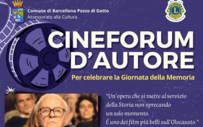 Barcellona PG. “Cineforum d’Autore” con l’Amministrazione comunale al “Corallo” al via con “One Life” per la Giornata della Memoria