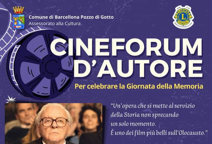 Barcellona PG. “Cineforum d’Autore” con l’Amministrazione comunale al “Corallo” al via con “One Life” per la Giornata della Memoria