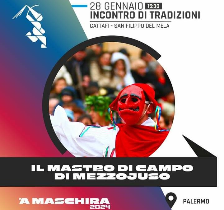 San Filippo del Mela. “Incontro di Tradizioni” per le vie di Cattafi con le maschere di Mezzojuso, Acireale, Trento e Satriano di Lucania