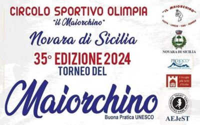 Novara di Sicilia. Il 35° Torneo Provinciale del Maiorchino, patrimonio culturale immateriale UNESCO. Ben 36 squadre, finalissima domenica 11 febbraio 