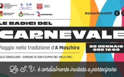 San Filippo del Mela. Il convegno “Le radici del Carnevale – Viaggio nella tradizione d’A Màschira” in Aula Consiliare 