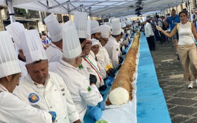 Convalidato il Guinness World Records, il Cannolo più lungo del mondo è siciliano
