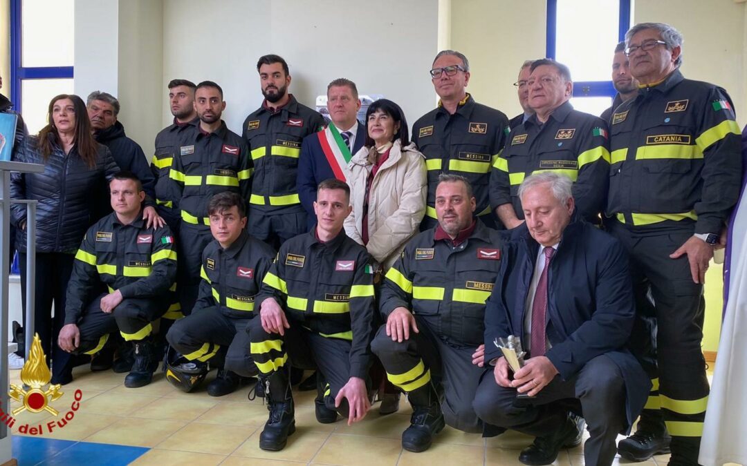 Inaugurato il nuovo distaccamento dei Vigili del Fuoco di Antillo