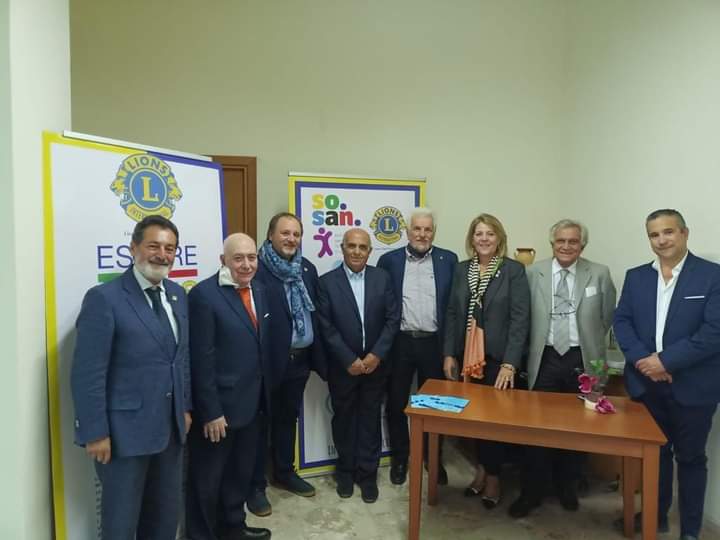 Messina. Evento Lions Club Messina Host per i “Vent’anni di Solidarietà Sanitaria So.San. Lions in Italia e nel mondo” 