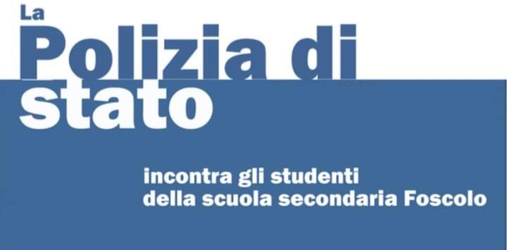 Barcellona PG. La Polizia di Stato incontra gli studenti della Secondaria di 1° grado “Foscolo”