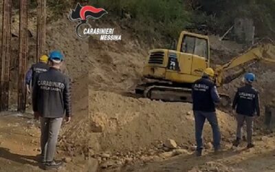 Controlli nei cantieri, denunciati titolari e contestati oltre 100 mila euro di sanzioni a Alì Terme e Giardini Naxos